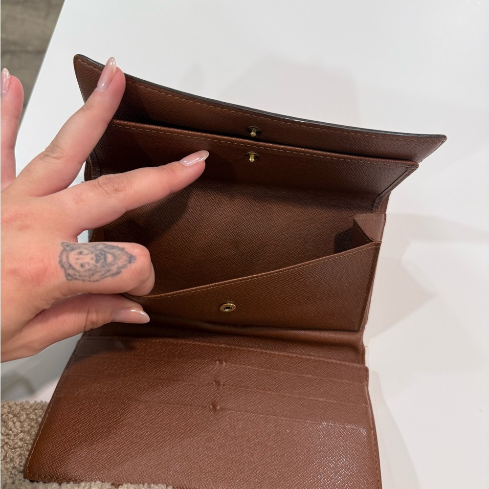 Louis Vuitton Brown Monogram Wallet - Picture 7 of 13